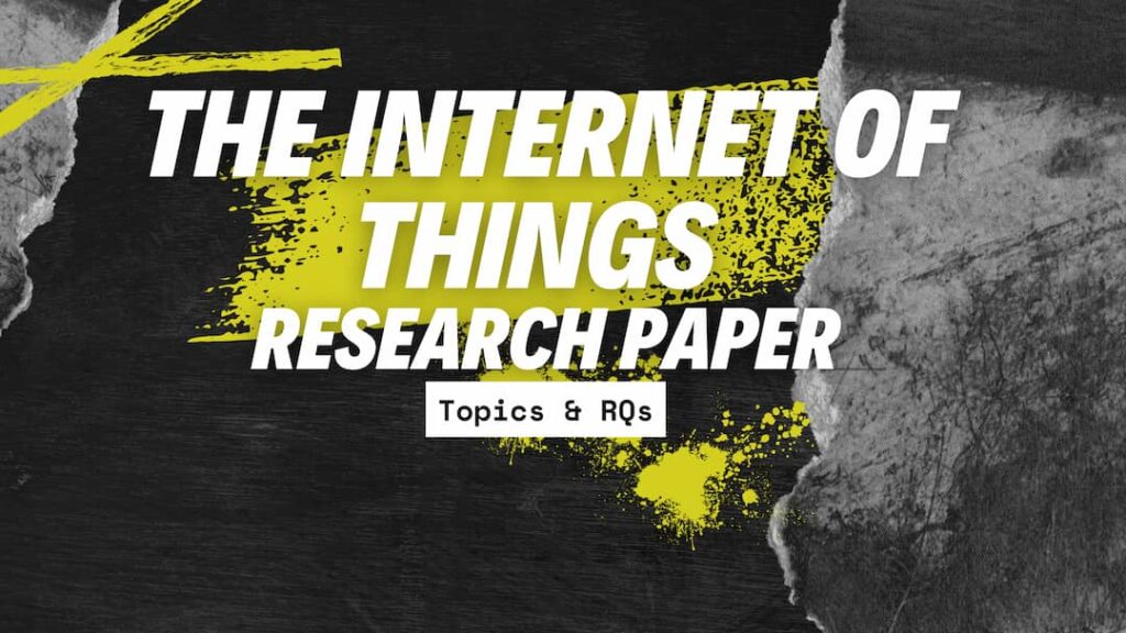 IoT research paper topics